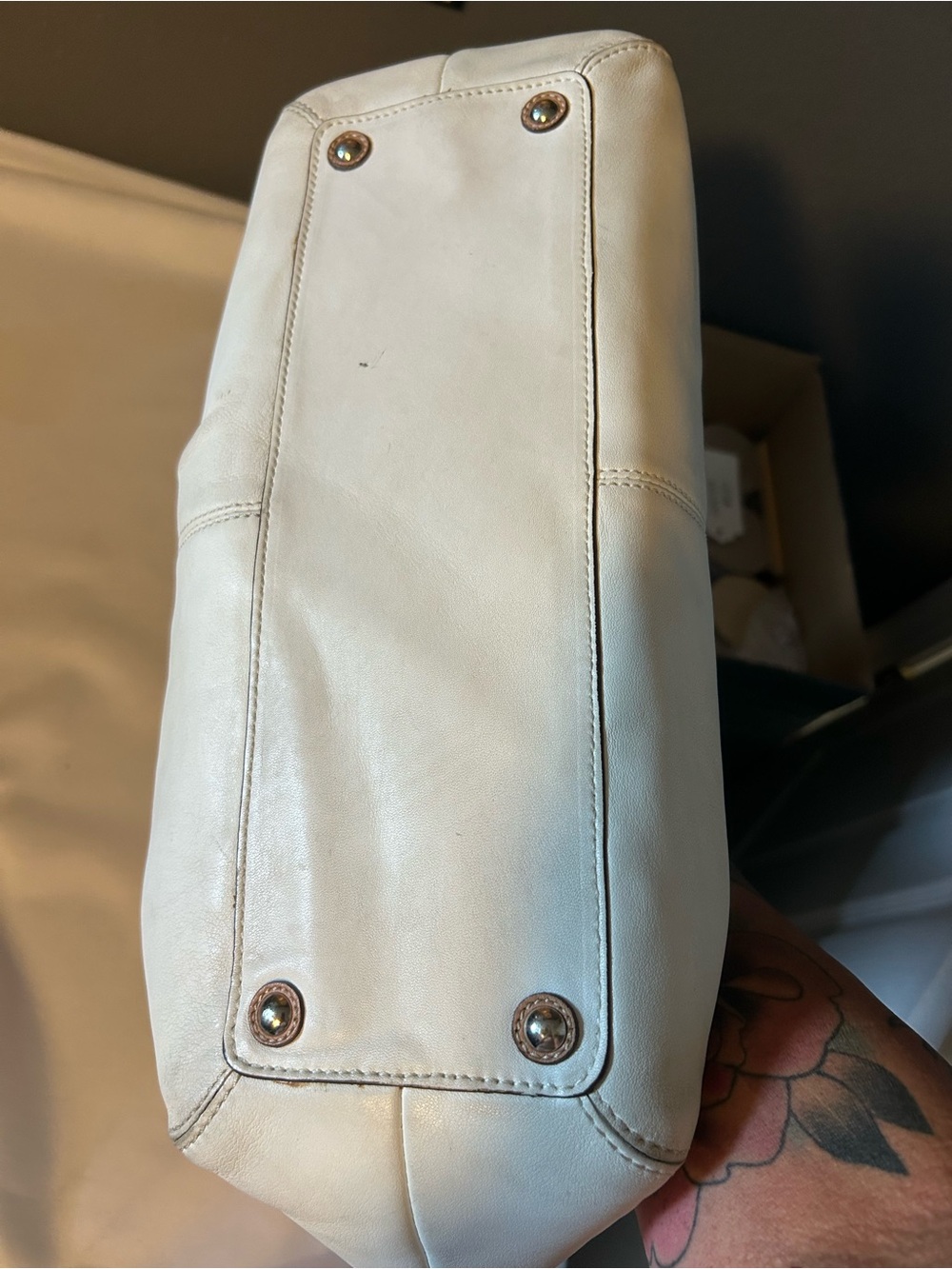Coach SoHo Pleated Leather Tote/Satchel 13732 - Picture 3 of 8